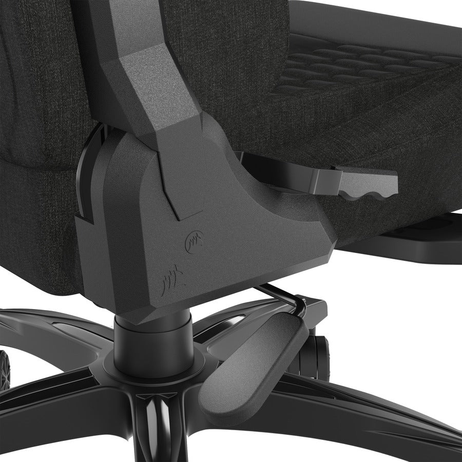 Alternate-Image3 Image for Corsair TC100 RELAXED Gaming Chair - Fabric Black/Grey