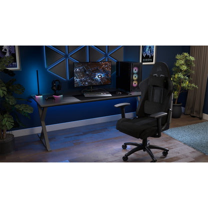 Life-Style Image for Corsair TC100 RELAXED Gaming Chair - Fabric Black/Grey