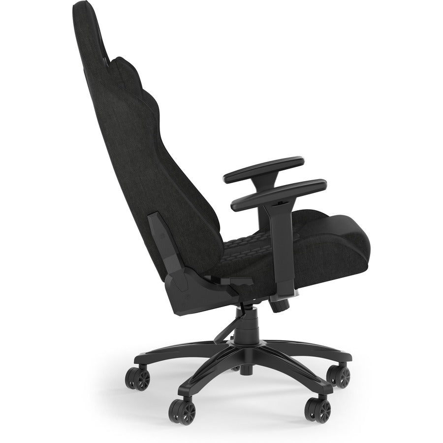 Alternate-Image1 Image for Corsair TC100 RELAXED Gaming Chair - Fabric Black/Grey