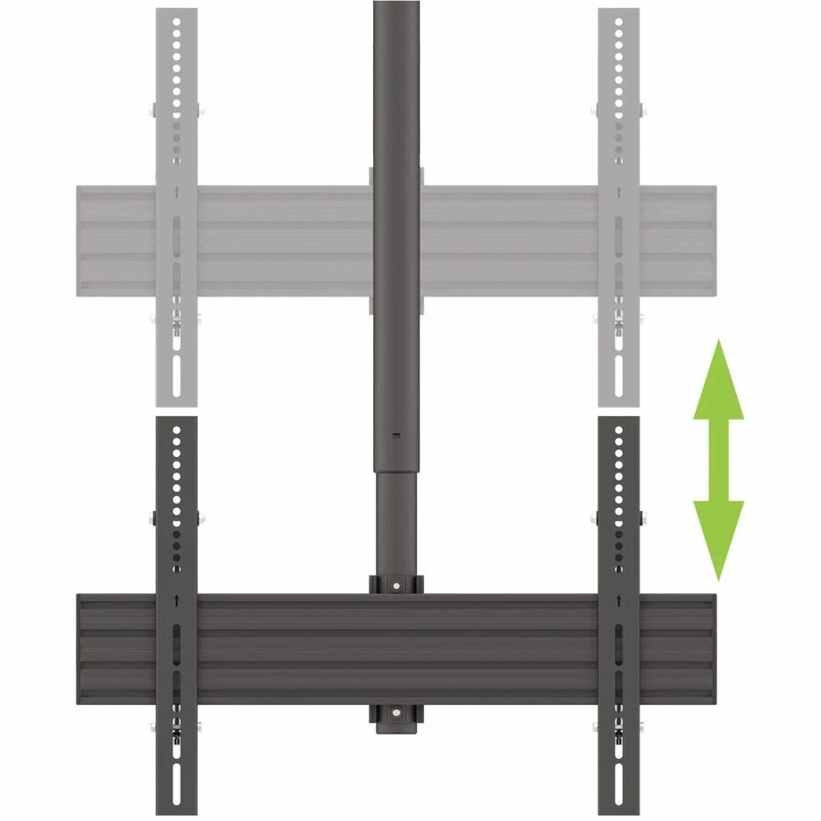 Alternate-Image3 Image for Kanto Ceiling Mount for TV - Black
