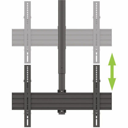 Alternate-Image3 Image for Kanto Ceiling Mount for TV - Black