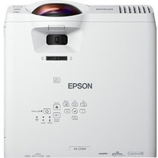 Top Image for Epson PowerLite L210SF Short Throw 3LCD Projector - 21:9 - Ceiling Mountable, Tabletop