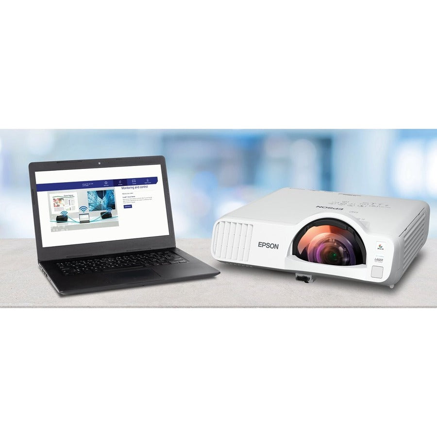Alternate-Image7 Image for Epson PowerLite L210SF Short Throw 3LCD Projector - 21:9 - Ceiling Mountable, Tabletop