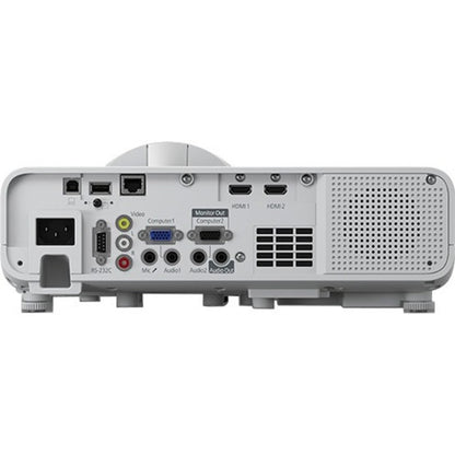 Rear Image for Epson PowerLite L210SW Short Throw 3LCD Projector - 16:10 - Wall Mountable, Ceiling Mountable