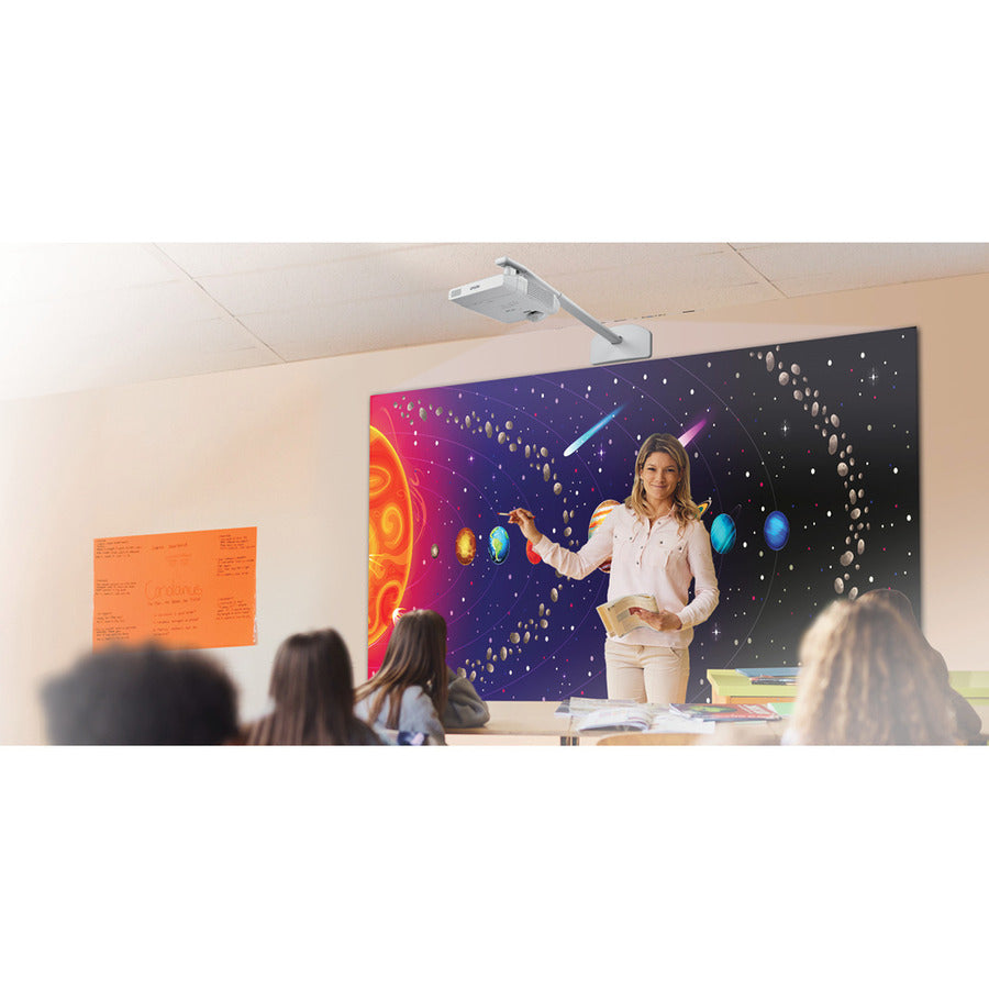 Life-Style Image for Epson PowerLite L210SW Short Throw 3LCD Projector - 16:10 - Wall Mountable, Ceiling Mountable