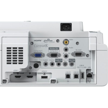 Rear Image for Epson BrightLink 770Fi Ultra Short Throw 3LCD Projector - 21:9 - Wall Mountable, Tabletop