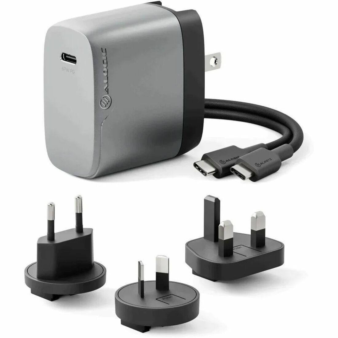 Main Image for Alogic 1X67 Rapid Power 67W Multi-Country GaN Charger