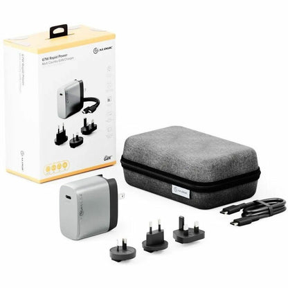 Alternate-Image6 Image for Alogic 1X67 Rapid Power 67W Multi-Country GaN Charger