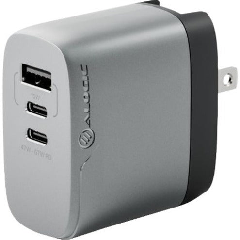 Alternate-Image1 Image for Alogic 3X67 Rapid Power 67W Multi-Country GaN Charger