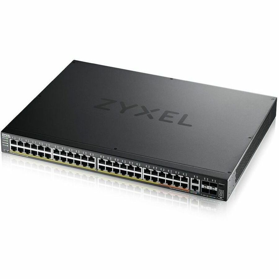 Alternate-Image3 Image for ZYXEL XGS2220-54HP 48-Port Gigabit L3 Managed and Nebula Pro Cloud Managed Switch | 40 PoE+ / 10 PoE++ Ports at 600W with 4 SFP+ 10G Uplinks and 2 10G Ethernet Ports