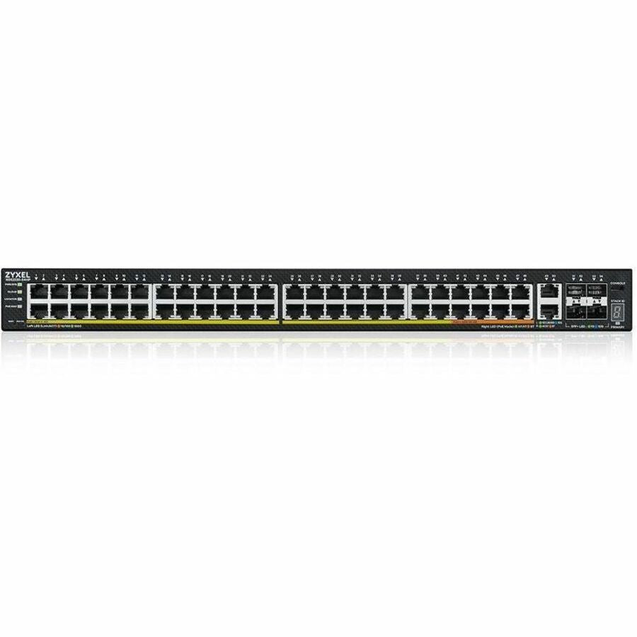 Alternate-Image1 Image for ZYXEL XGS2220-54HP 48-Port Gigabit L3 Managed and Nebula Pro Cloud Managed Switch | 40 PoE+ / 10 PoE++ Ports at 600W with 4 SFP+ 10G Uplinks and 2 10G Ethernet Ports