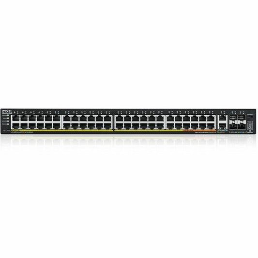 Alternate-Image1 Image for ZYXEL XGS2220-54HP 48-Port Gigabit L3 Managed and Nebula Pro Cloud Managed Switch | 40 PoE+ / 10 PoE++ Ports at 600W with 4 SFP+ 10G Uplinks and 2 10G Ethernet Ports