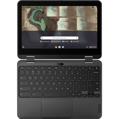 Alternate-Image4 Image for Lenovo 500e Chromebook Gen 3 82JB003XUS 11.6" Touchscreen Convertible 2 in 1 Chromebook - HD - Intel Celeron N4500 - 4 GB - 32 GB Flash Memory - English Keyboard - Gray