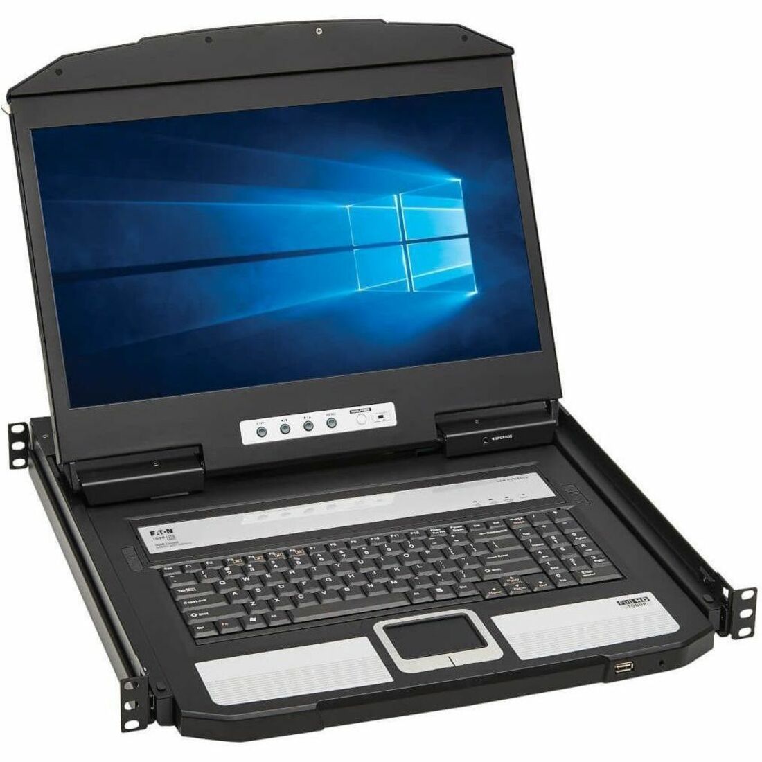 Main Image for Eaton Tripp Lite Series 1U Rack-Mount Short-Depth HDMI KVM Console with 18.5 in. LCD, TAA