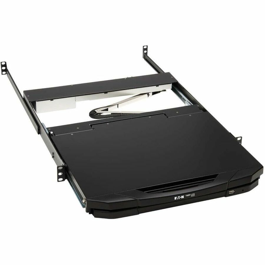 Alternate-Image4 Image for Eaton Tripp Lite Series 1U Rack-Mount Short-Depth HDMI KVM Console with 18.5 in. LCD, TAA