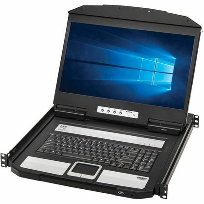 Alternate-Image3 Image for Eaton Tripp Lite Series 1U Rack-Mount Short-Depth HDMI KVM Console with 18.5 in. LCD, TAA