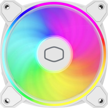 Alternate-Image1 Image for Cooler Master MasterFan MF120 Halo² White Edition