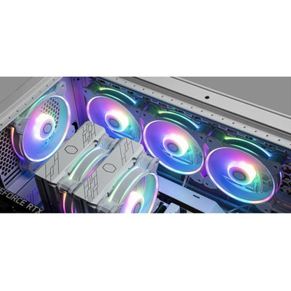 Alternate-Image7 Image for Cooler Master MasterFan MF120 Halo² White Edition