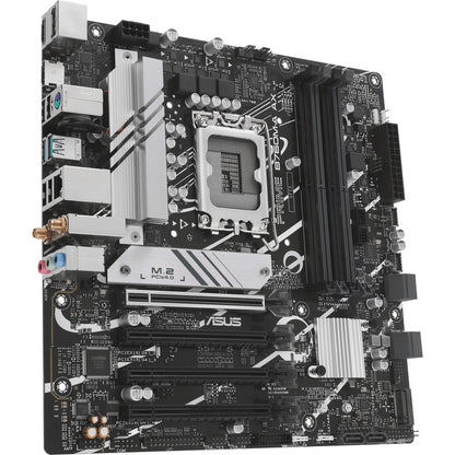 Alternate-Image2 Image for Asus Prime PRIME B760M-A AX Desktop Motherboard - Intel B760 Chipset - Socket LGA-1700 - Micro ATX