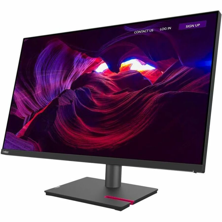 Alternate-Image3 Image for Lenovo ThinkVision P32p-30 32" Class 4K UHD LED Monitor - 16:9 - Raven Black