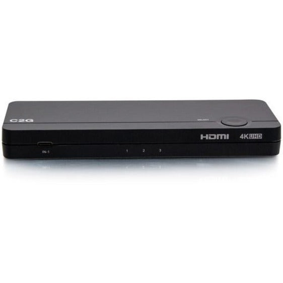 Front Image for C2G USB-C/HDMI 3-Input Combo to HDMI 1-Output KVM with Power Delivery - 4K 60Hz
