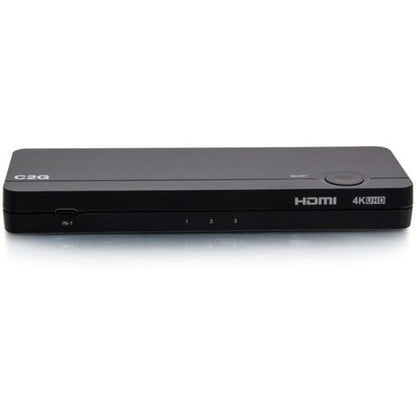 Front Image for C2G USB-C/HDMI 3-Input Combo to HDMI 1-Output KVM with Power Delivery - 4K 60Hz