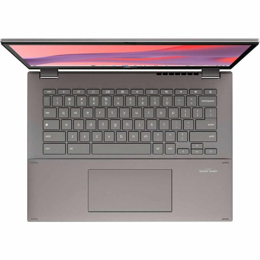 Alternate-Image4 Image for Asus Chromebook Vibe CX34 Flip CX3401 CX3401FBA-YZ388T-S 14" Touchscreen Convertible 2 in 1 Chromebook - WUXGA - 144 Hz - Intel Core i3 12th Gen i3-1215U - 8 GB - 128 GB SSD - Zinc