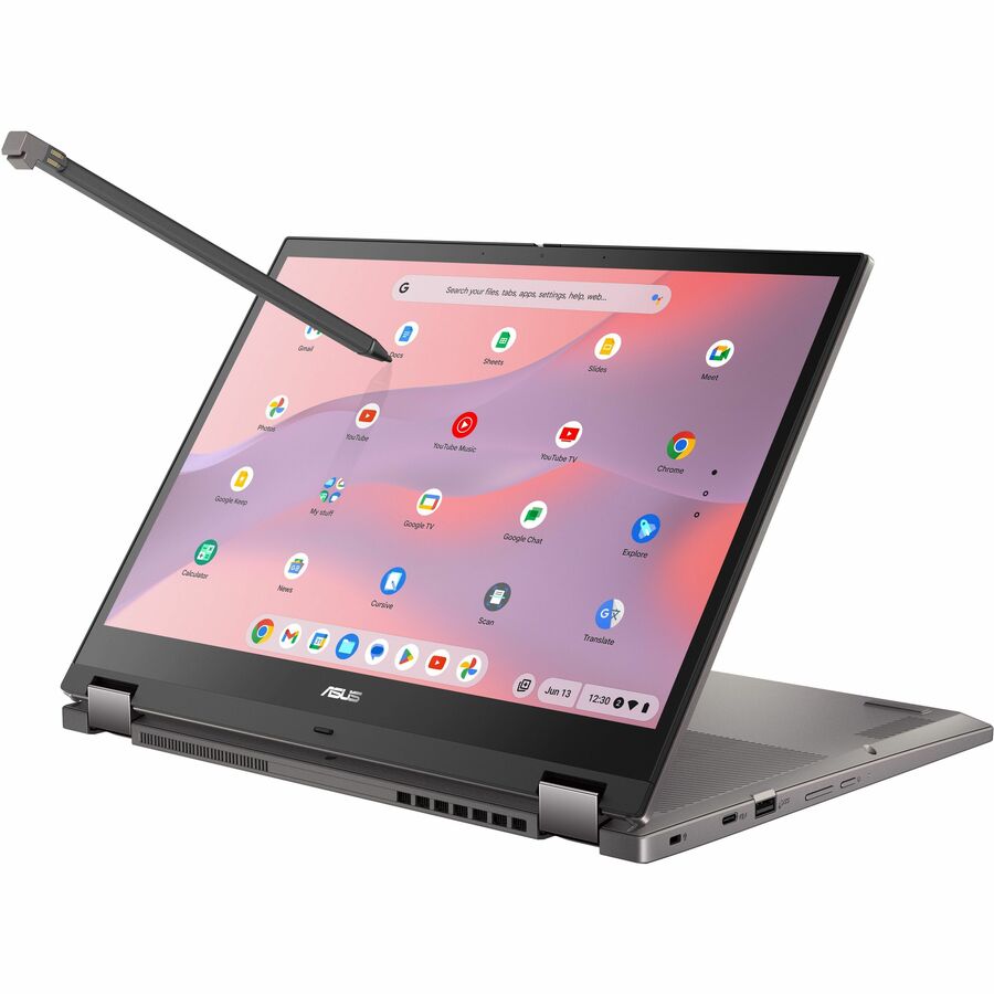 Alternate-Image4 Image for Asus Chromebook Vibe CX34 Flip CX3401 CX3401FBA-YZ566T-S 14" Touchscreen Convertible Chromebook - WUXGA - 144 Hz - Intel Core i5 12th Gen i5-1235U - 16 GB - 256 GB SSD - Zinc