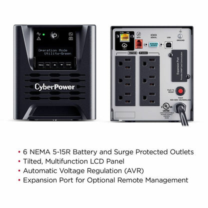 Alternate-Image2 Image for CyberPower PR750LCD3C Smart App Sinewave UPS Systems