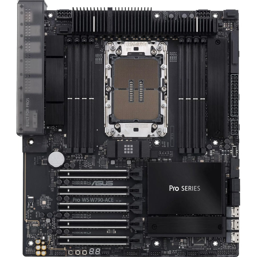 Alternate-Image1 Image for Asus PRO WS W790-ACE Desktop Motherboard - Intel W790 Chipset - Socket LGA-4677 - SSI CEB