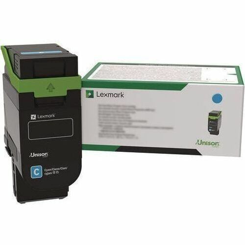 Main Image for Lexmark Original High Yield Laser Toner Cartridge - Box - Return Program - Cyan - 1 Pack