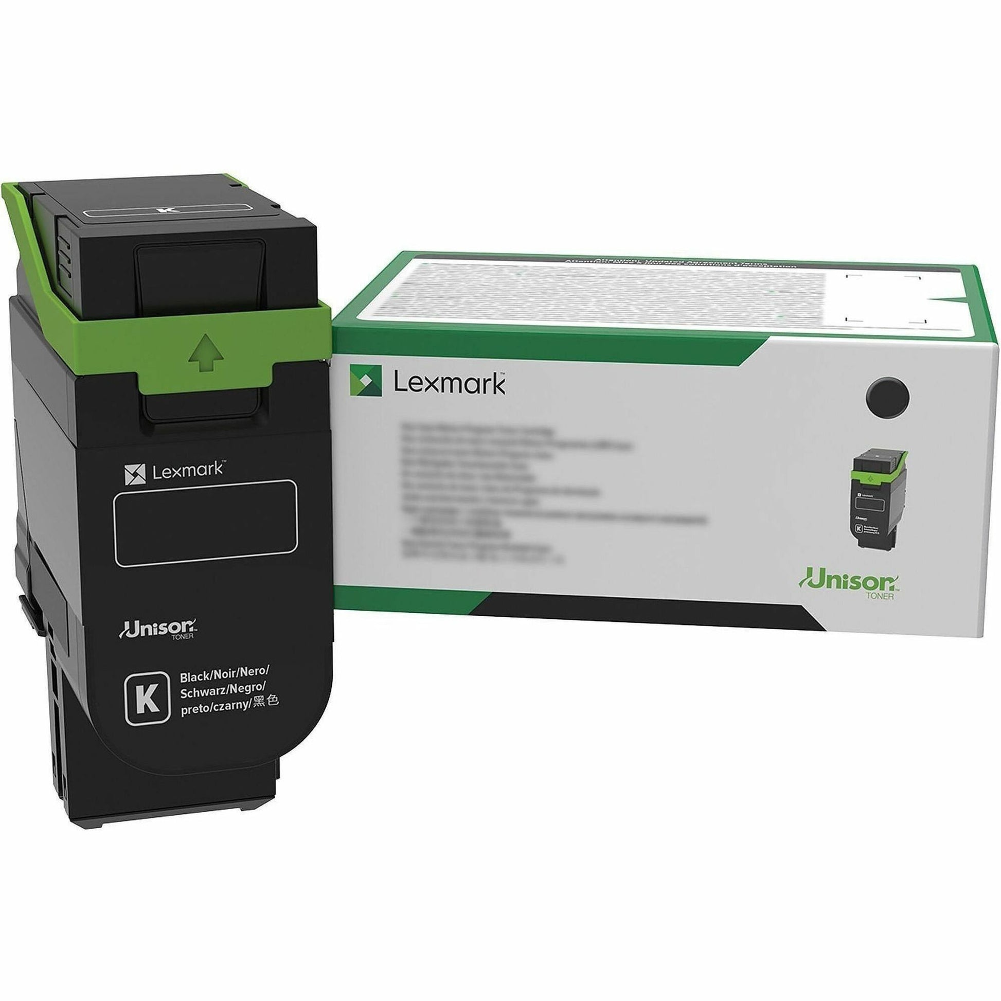 Main Image for Lexmark Original High Yield Laser Toner Cartridge - Return Program - Black - 1 Pack