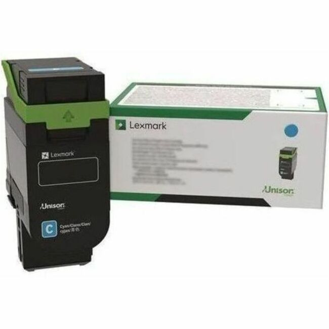 Main Image for Lexmark Original Extra High Yield Laser Toner Cartridge - Single Pack - Return Program - Cyan - 1 Each