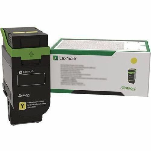 Main Image for Lexmark Extra High Yield Laser Toner Cartridge - Return Program - Yellow - 1 Each