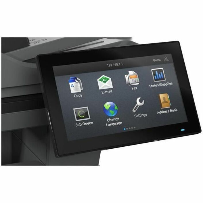 Alternate-Image2 Image for Lexmark MX632adwe Wired & Wireless Laser Multifunction Printer - Monochrome - TAA Compliant