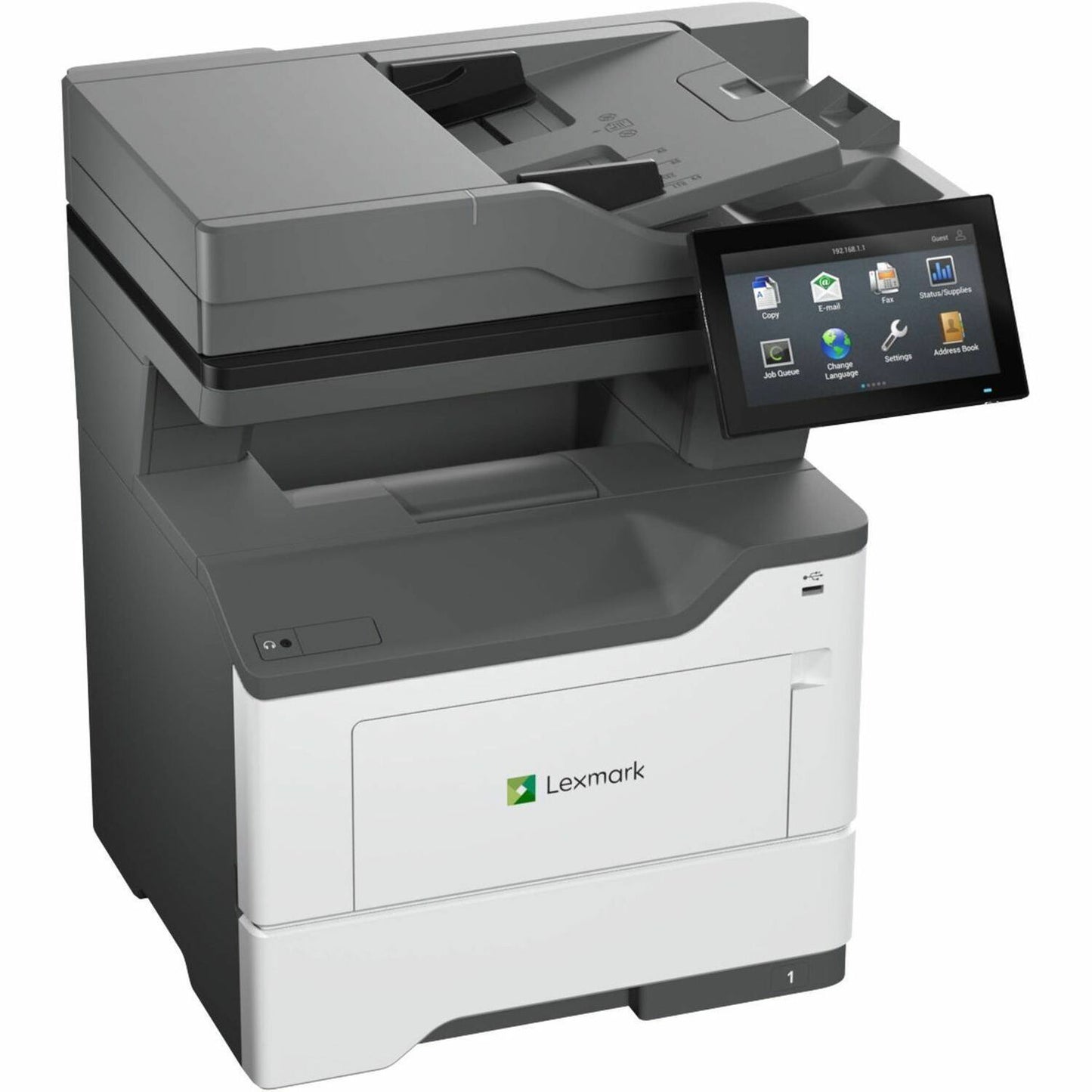 Main Image for Lexmark MX632adwe Wired & Wireless Laser Multifunction Printer - Monochrome - TAA Compliant