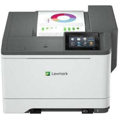 Front Image for Lexmark CS632dwe Desktop Wired Laser Printer - Color