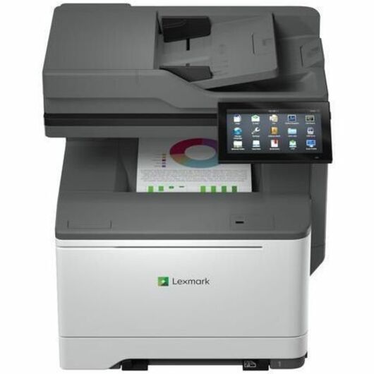 Front Image for Lexmark CX635adwe Wired & Wireless Laser Multifunction Printer - Color