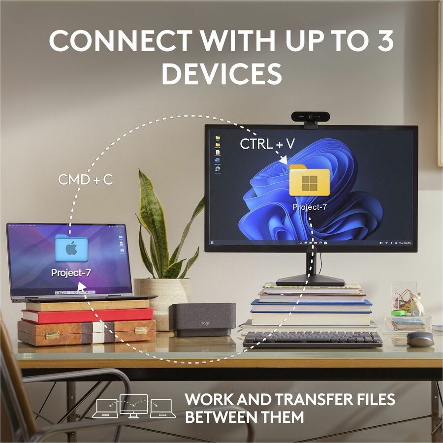 Alternate-Image7 Image for Logitech MX Anywhere 3S Compact Wireless Mouse, Fast Scrolling, 8K DPI Any-Surface Tracking, Quiet Clicks - Black