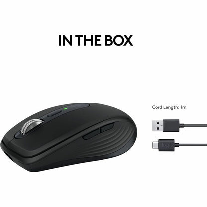 Alternate-Image8 Image for Logitech MX Anywhere 3S Compact Wireless Mouse, Fast Scrolling, 8K DPI Any-Surface Tracking, Quiet Clicks - Black