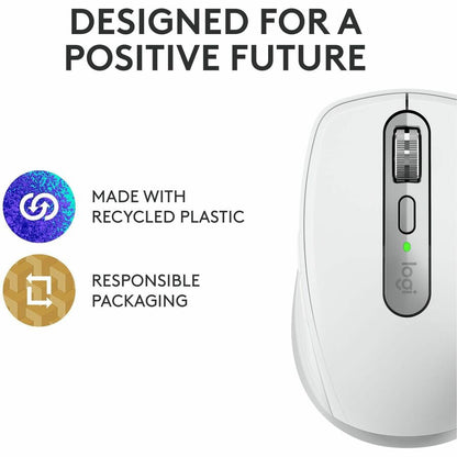 Alternate-Image7 Image for Logitech MX Anywhere 3S Compact Wireless Mouse, Fast Scrolling, 8K DPI Any-Surface Tracking, Quiet Clicks, Pale Gray