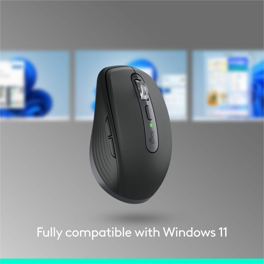 Alternate-Image8 Image for Logitech MX Anywhere 3S Compact Wireless Mouse, Fast Scrolling, 8K DPI Any-Surface Tracking, Quiet Clicks, Pale Gray