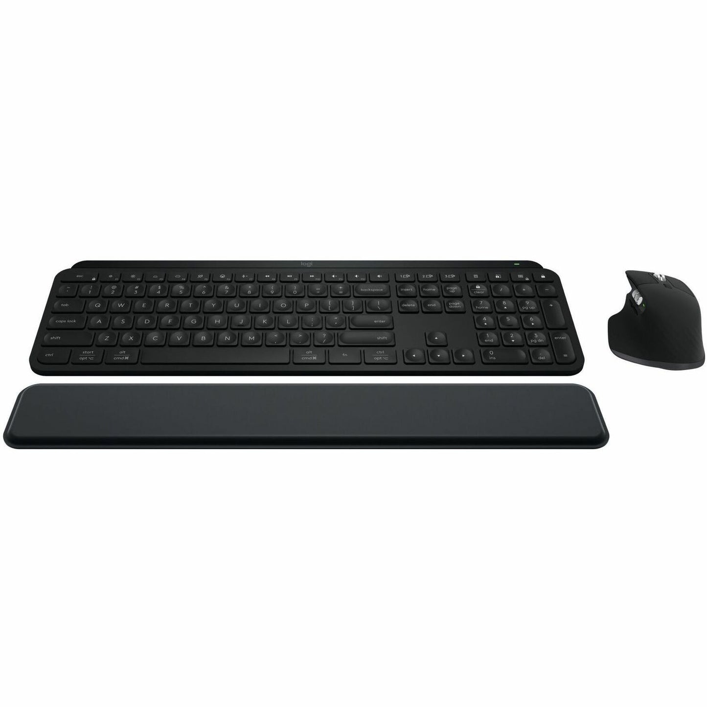 Main Image for Logitech MX Keys S Combo - Performance Wireless Keyboard and Mouse with Palm Rest, Bluetooth - Black