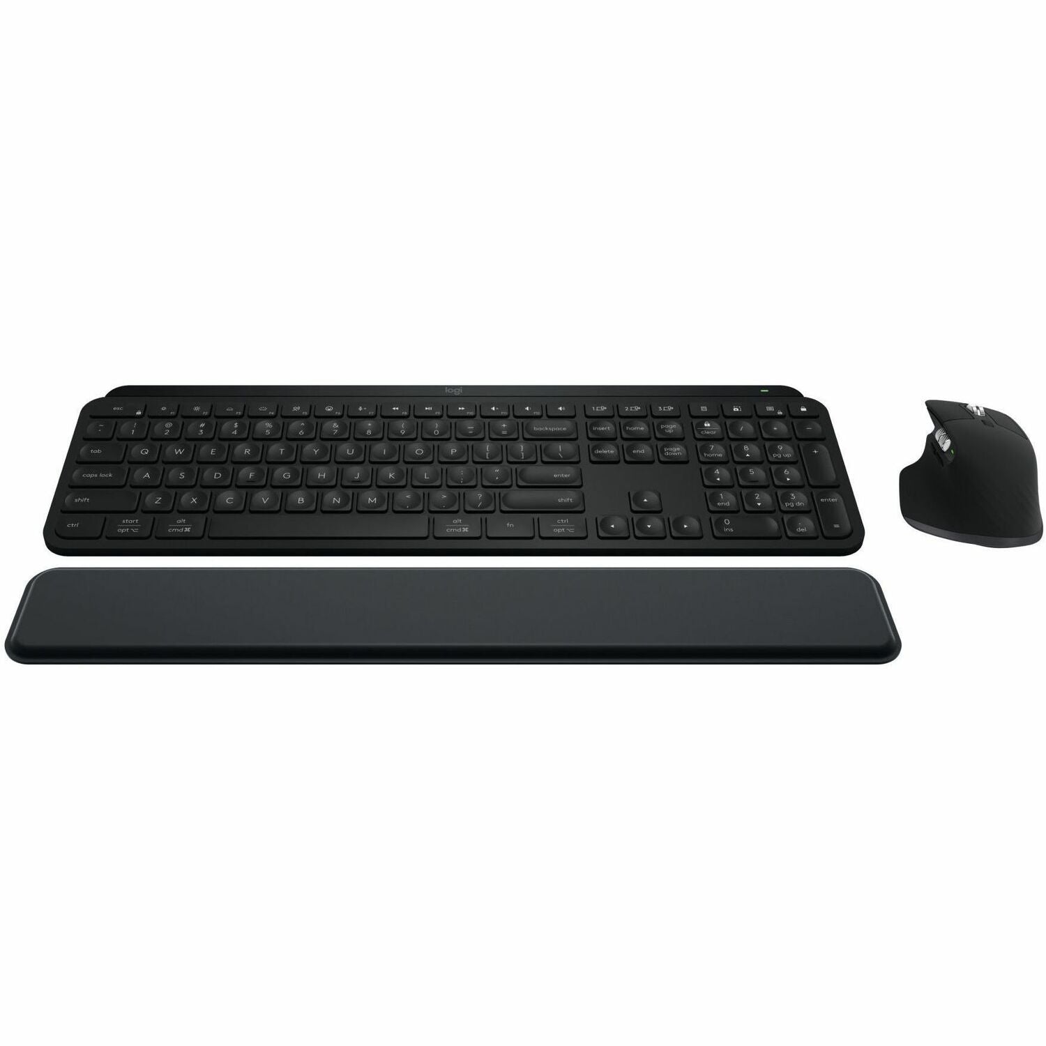 Main Image for Logitech MX Keys S Combo - Performance Wireless Keyboard and Mouse with Palm Rest, Bluetooth - Black