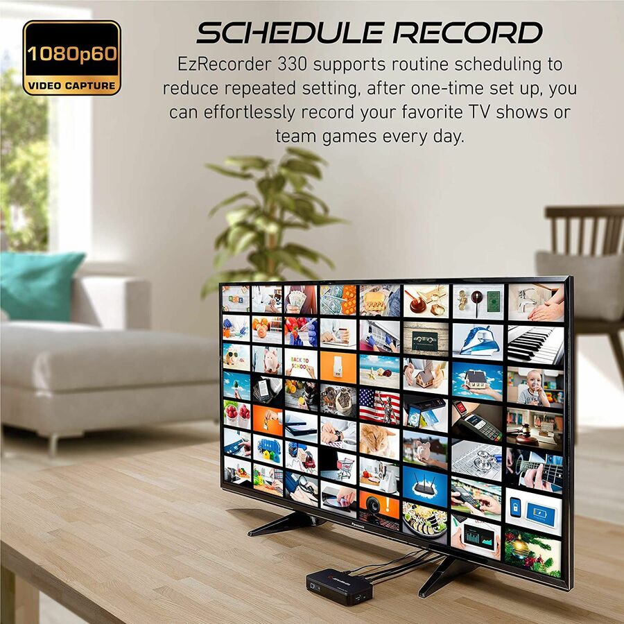 Alternate-Image4 Image for AVerMedia EzRecorder 330 (ER330), Record and Stream without PC, TAA Compliant