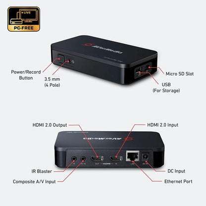 Alternate-Image7 Image for AVerMedia EzRecorder 330 (ER330), Record and Stream without PC, TAA Compliant