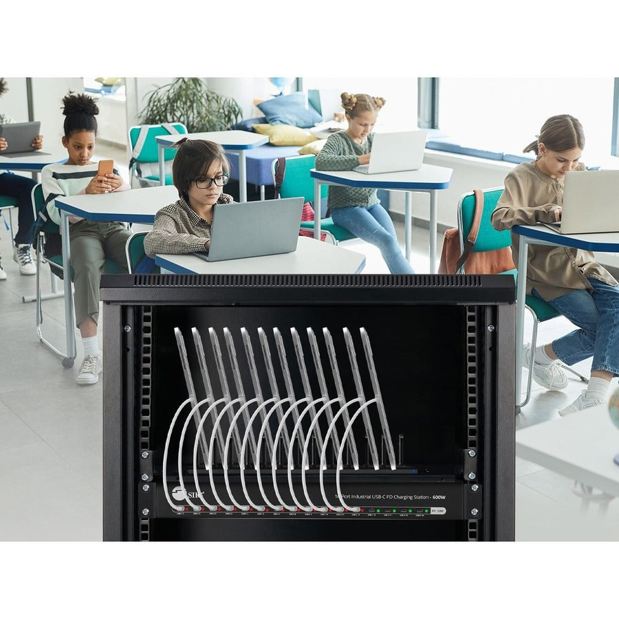 Alternate-Image5 Image for 16-Port Industrial USB-C PD Charging Station - 600W