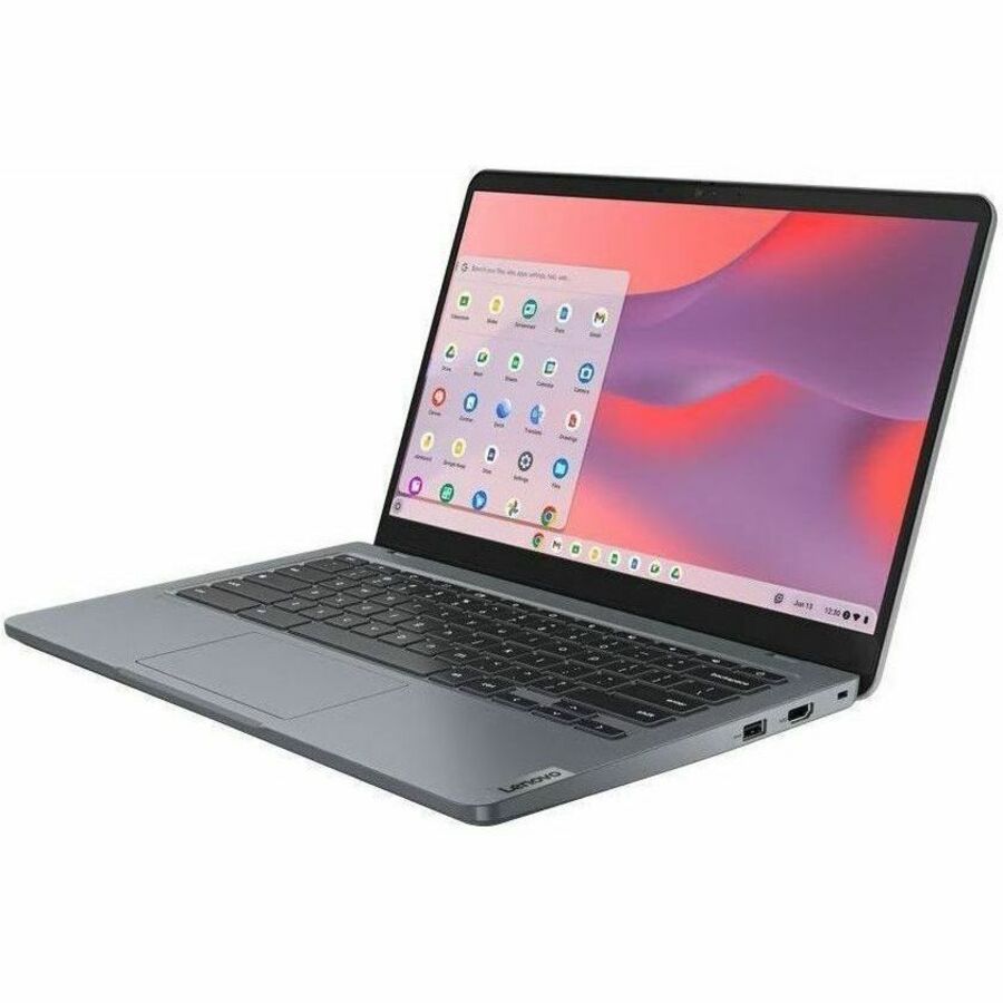 Alternate-Image2 Image for Lenovo 14e Chromebook Gen 3 82W60000US 14" Notebook - HD - 60 Hz - Intel N-Series N100 - 4 GB - 32 GB Flash Memory - English Keyboard - Storm Gray