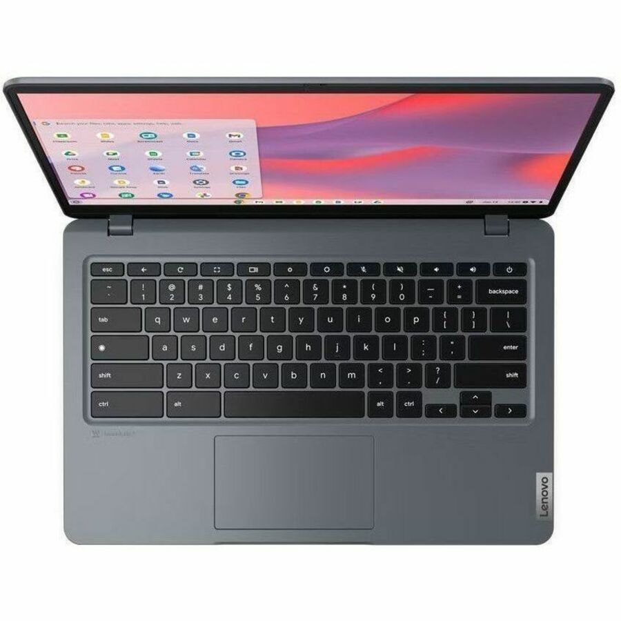 Alternate-Image4 Image for Lenovo 14e Chromebook Gen 3 82W60000US 14" Notebook - HD - 60 Hz - Intel N-Series N100 - 4 GB - 32 GB Flash Memory - English Keyboard - Storm Gray