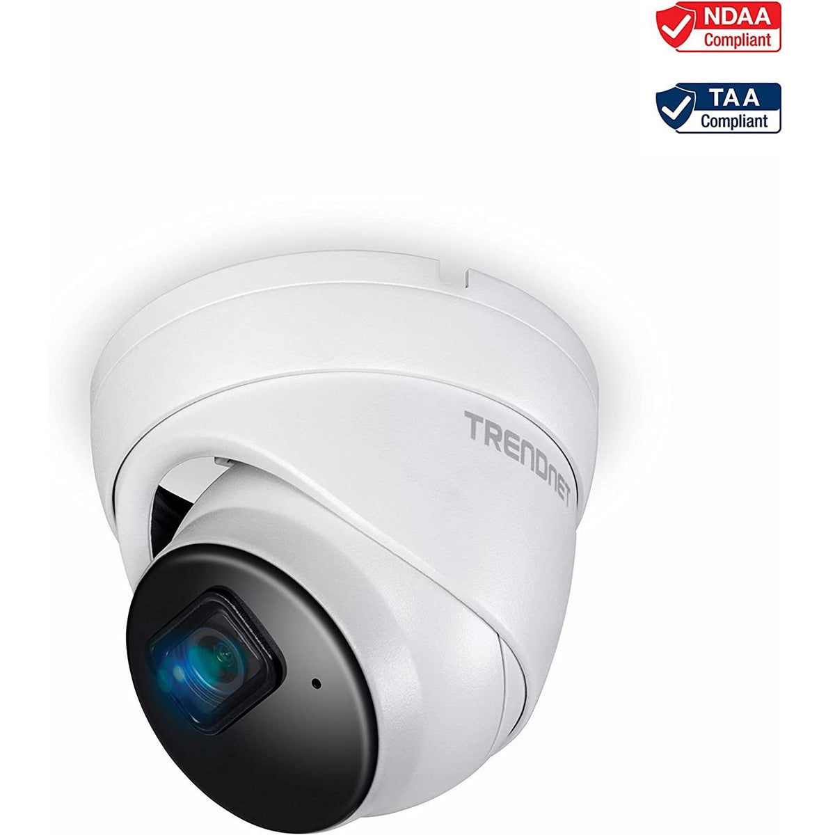 Main Image for TRENDnet Indoor Outdoor 5MP H.265 PoE IR Fixed Turret Network Camera, IP66 Rated Housing, IR Night Vision up to 30m (98 ft.), Security Surveillance Camera, microSD Card Slot, White, TV-IP1515PI